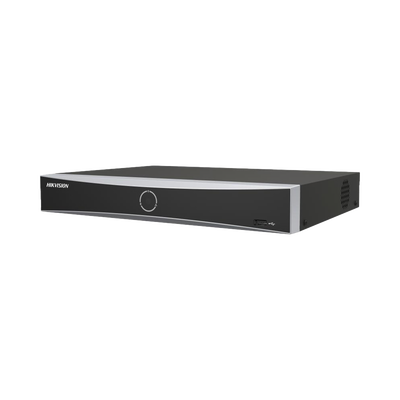[DS-7616NXI-K1(D)] [Acusearch] NVR 12 Megapixel (4K) / 16 canales IP / AcuSense (Evita Falsas Alarmas) / Reconocimiento Facial / 1 Bahía de Disco Duro  / HDMI en 4K / Sin Puertos PoE+
