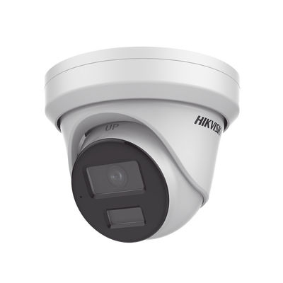 [DS-2CD3346G2H-LISU] Turret IP 4 Megapixel / Lente 2.8 mm / Dual Light (40 mts IR + 40 mts Luz Blanca / DARKFIGHTER S / Microfono Integrado /  Exterior IP67 / WDR 130 dB /  4 Analíticos: AcuSense, Deteccion Facial, Conteo de Personas por Cruce y Zona