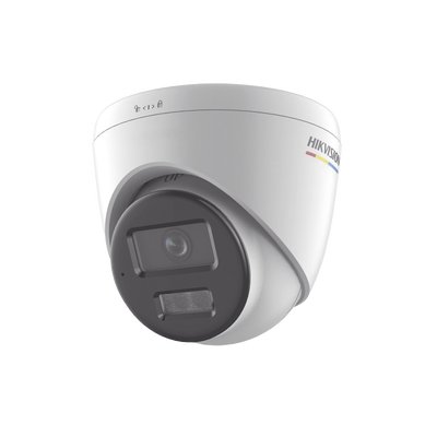 [DS-2CD1367G2H-LIUF] [Dual Light + ColorVu] Turret IP 6 Megapixel / Lente 2.8 mm / 30 mts IR + 30 mts Luz Blanca / Micrófono Integrado / ACUSENSE Lite / Exterior IP67 / WDR 120 dB / PoE / Micro SD 