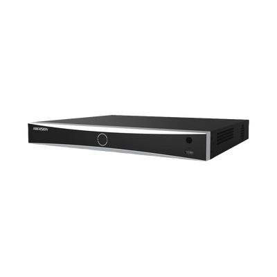 [DS-7616NXI-K2(D)] [Acusearch] NVR 12 Megapixel (4K) / 16 canales IP / AcuSense (Evita Falsas Alarmas) / Reconocimiento Facial / 2 Bahías de Disco Duro / HDMI en 4K / Sin Puertos PoE+ / Alarmas I/O
