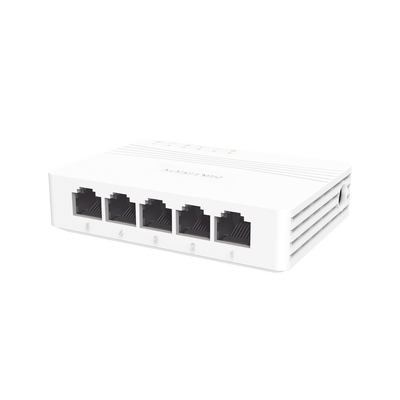 [DS-3E0505D-E] Switch Gigabit No Administrable de Escritorio con 5 puertos 10 / 100 / 1000 Mbps / Diseño Compacto y Estetico