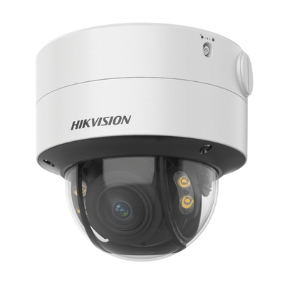 [DS-2CD2747G2T-LZS(C)] Domo IP 4 Megapixel  Lente 2.8 a 12 mm / Imagen a Color 24/7 (ColorVu) / 40 mts Luz Blanca / WDR 130 dB / Exterior IP67 / IK10 / Captura Facial / ACUSENSE / Micro SD / ACUSEARCH