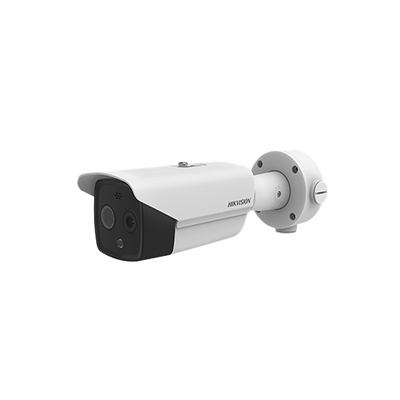 [DS-2TD2617-10/QA] Cámara Bala IP Termográfica / Medición de Temperatura -20°C a 150°C / Alta Resolución Térmica 160 x 120 / Teleobjetivo Térmico 9.7mm / Alarma por Excepción de Temperatura / Óptica 5 MP / IP67