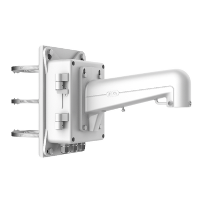 [DS-1602ZJ-BOX-POLE] Montaje de Poste con Caja de Conexión para Domos PTZ / Uso en Exterior 