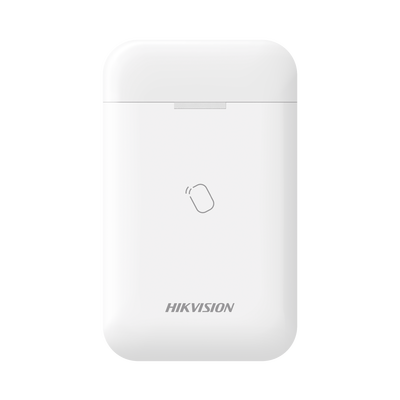 [DS-PT1-WB] (AX PRO) Lector de Tag Inalámbrico HIKVISION /  Permite Armar y Desarmar / Incluye 2 Tag DS-PT-M1