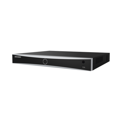 [IDS-7616NXI-I2/16P/8F] NVR 12 Megapixel (4K) / Reconocimiento Facial / 16 Canales IP / Base de Datos / Hasta 100,000 Fotografías / 16 Puertos PoE+ / 2 Bahías de Disco Duro / Switch PoE 300 mts / Bases de Datos / HDMI en 4K 