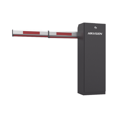 [DS-TMG4B0-LA/4M] Barrera Vehicular IZQUIERDA / Brazo Incluido Ajustable de 2 a 4 mts / Apertura en 3 Segundos / Incluye Banda Protectora Antigolpe de Vehiculos / Protección IP54 / Compatible con Cualquier Control de Acceso