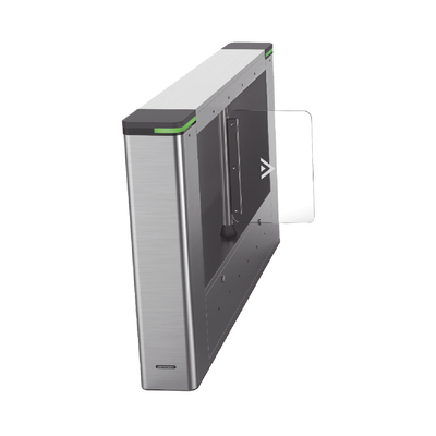 [DS-K3B601-L/MPG-DP110] Torniquete del Lado Izquierdo/ Con 12 pares de detectores IR para validación de permisos/ Soporta Terminal de reconocimiento facial/ audio personalizable.