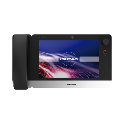 [DS-PEA4H-10] Estación Maestra IP Para Recepción de Alarma de Pánico / Cámara 2 Megapixel / Pantalla Táctil 10" / Micrófono y Bocina Integrado