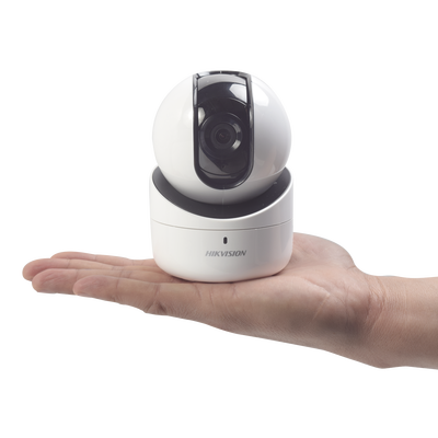 [DS-2CV2Q01FD-IW] Mini Domo PT IP 1 Megapixel / Interior / 5 mts IR / dWDR / MicroSD / Bocina y Micrófono Integrado / Uso Residencial / Lente 2.8 mm