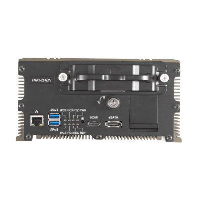 [DS-MI9605-GA/4M/GLF/1T] NVR Movil de 5 Canales de 2 Megapixel  / 2 Bahías de Dsco Duro de 2 TB / Soporta GPS