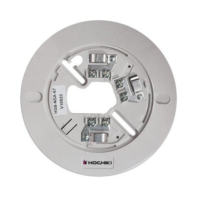 [HSB-NSA-67] Base De 6" Color Hueso Para Sensores Análogos Direccionales Hochiki (0300-06820) 7TH Edición UL268