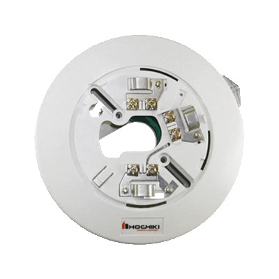 [SCI-B6] Base De 6" Color Hueso Con Aislador De Cortocircuito Para Sensores Análogos Direccionales Hochiki (0300-04990)