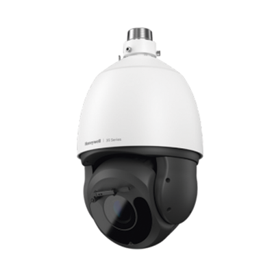 [HC35WZ5R30W] PTZ IP 5 Megapixel / 30X Zoom / 200 mts IR / H.265 / IA (Filtro de Humanos y Vehiculos) / Merodeo / PoE++ / Exterior IP67 / IK10 / ONVIF / NDAA / Serie 35 / 256 GB microSD / Audio E/S / Alarma E/S / Wiper / Honeywell Security
