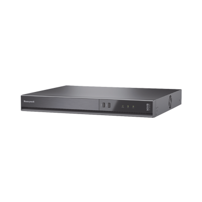 [HN35080208] NVR 8 MP 4K / 8 Canales IP / 8 Puertos PoE+ / H.265 / 8 TB (Incluidos) / NDAA / ONVIF / Audio y Alarmas I/O / Soporta IA / Serie 35 / Honeywell Security