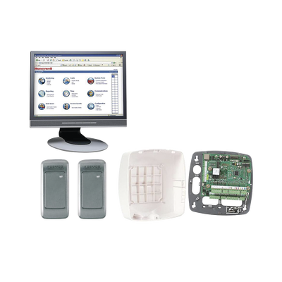 [NETAXS-123/LAKT] Kit de Control de Acceso con Controlador NETAXS(Interfaz WEB para 2 Puertas) / 2 Lectoras