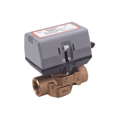 [VC4011AK1000T] Válvula 3/4 De 2 Vías Conexión de rosca BSPT Con Actuador 40011 A 120V, On/off