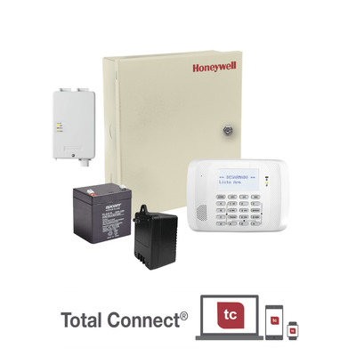 [VISTA48RFGSMSS] Kit de Panel de Alarma VISTA48LA con Comunicador GSM LTEXA, Batería y Transformador