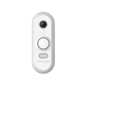 [CAMWWDB] Videoportero HD de Alta Resolución / Detección Avanzada de Eventos / Cámara 5 Megapíxeles con WDR / Audio Interactivo Bidireccional / Wi-Fi de Doble Banda / Visión Nocturna en Color / Compatible con Resideo Total Connect