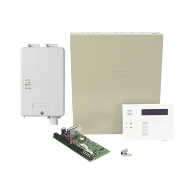 [VISTA48/60RF4G] Kit de alarma VISTA48LA con Teclado Alfanumérico con receptor inalámbrico y Comunicador GSM LTEXA