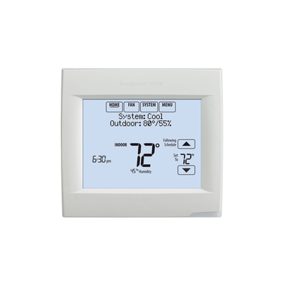 [TH8321WF1001/U] Termostato Touch WiFi de 3 Etapas, 3 Calor / 2 Frío. Integrable con Lutron, VISIONPRO® 8000 Para Uso Residencial o Comercial.