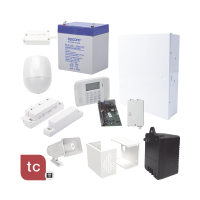 [VISTA48ECO-GSM] Kit de Panel de Alarma Cableado con Comunicador GSM y un Año de Servicio Total Connect. Entrega Inmediata al ordenar.
