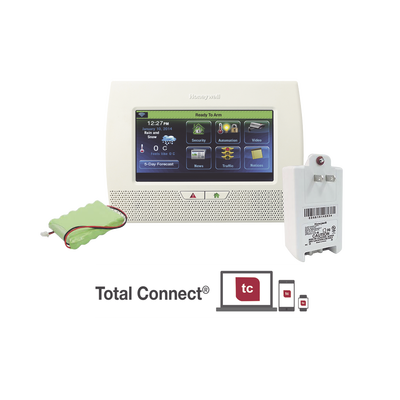 [L7000-ZWAVE] Sistema de Alarma inalambrico con pantalla Touch de 7" WiFi, Automatizacion con Z-Wave