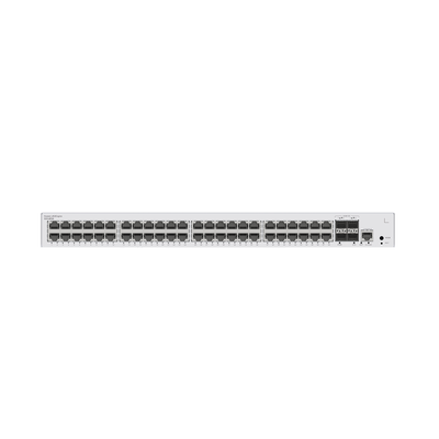 [S310-48T4X] Switch de Distribución/Core Gigabit Administrable  Capa 3 / 48 puertos 10/100/1000 Mbps  / 4 Puertos 10GE SFP+ Uplink / ERPS / Rutas Estáticas / iStack / Administración Nube Gratis