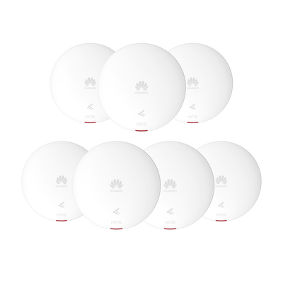 [AP361-KIT7] Kit de 7 - Punto de Acceso Wi-Fi 6 /  1.775 Gbps / MU-MIMO 2x2:2 (2.4GHz y 5GHz) / Smart Antenna 20% más cobertura / Instalación en techo y pared / Seguridad WP3 / Con Administración Gratuita desde la Nube