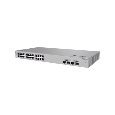 [S220S-24P4JX] Switch de Acceso eKit Administrable / Capa 2 / 24 Puertos PoE+ Gigabit + 2 Puertos SFP(2.5 Gbps) + 2 Puertos SFP+(10 Gbps) / PoE Perpetuo / Presupuesto PoE 400 W / Sin licenciamiento