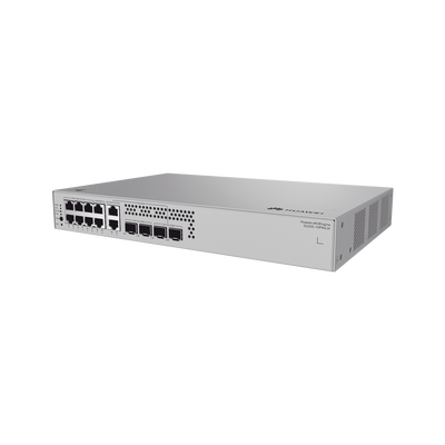 [S220S-10PN4JX] Switch de Acceso eKit Administrable / Capa 2 / 6 Puertos PoE+ Gigabit + 2 Puertos PoE+ Multi-Gigabit (2.5 Gbps) + 2 Puertos Gigabit + 2 Puertos SFP + 2 Puertos SFP+ / PoE Perpetuo / Presupuesto PoE 128 W / Sin licenciamiento