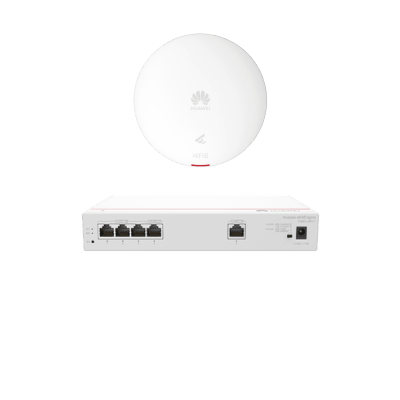 [DEMO-S380-AP361] Kit DEMO de Router Multi-Servicio / 1 puerto 10/100/1000 Mbps(WAN) / 4 puertos 10/100/1000 Mbps(LAN) PoE / 50W + Punto de Acceso Wi-Fi 6 / 1.775 Gbps / MU-MIMO 2x2 (2.4GH y 5GHz) / Smart Antenna más cobertura / Instalación en techo y pared