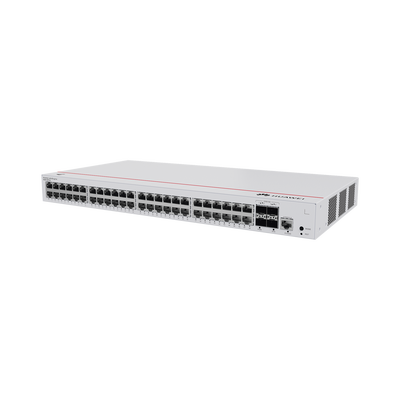 [S220-48T4S] Switch de Acceso Gigabit Administrable  Capa 2 / 48 puertos 10/100/1000 Mbps / 4 Puertos 1GE SFP Uplink / ERPS  / IMGP Snooping / DHCP Snooping / Administración Nube Gratis
