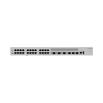 [S530-24T4XE] Switch Empresarial Core Gigabit Administrable  Capa 3 / 24 Puertos 10/100/1000 Mbps / 4 Puertos 10GE SFP+ Uplink / 2 Puertos 10GE SFP+ (Stack) / ERPS / Ruteo Dinamico (RIP, OSPF, IS-IS y BGP)  / iStack / Administración Nube Gratis