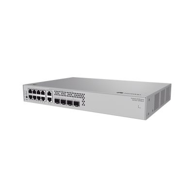[S310S-10PN4JX] Switch de Acceso eKit Administrable  / Capa 2+ / 6 Puertos PoE+ Gigabit + 2 Puertos PoE+ Multi-Gigabit (2.5 Gbps) + 2 Puertos Gigabit + 2 Puertos SFP + 2 Puertos SFP+ / PoE Perpetuo / Presupuesto PoE 128 W / Sin licenciamiento
