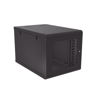 [SR-1912-GN2DG] Gabinete de Pared 12U de 1027 mm de Profundidad: Máxima Profundidad y Protección en Acero Reforzado, Ideal para UPS y Servidores de 19"