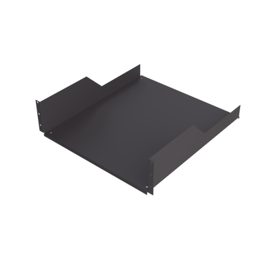 [SCH-50-3U] Charola para Soportar Equipos en Rack de 19 in, Profundidad de 50 cm, Color Negro, 3U