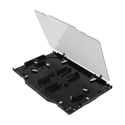 [LP-ODF-ST-8024] Charola de Empalme para Fibra Óptica, Protección para 24 Empalmes de Fusión o Mecánicos, Compatible con Distribuidor LPODF8024