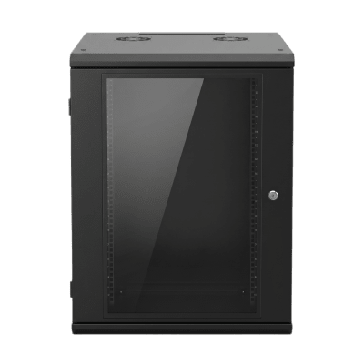 [SR-19-16-GN3G] Gabinete de Pared 16U de 635 mm de Profundidad, Rack de 19 in en Acero Reforzado: Compacto y Resistente para Soluciones Profesionales