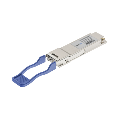 [LP-QSFP28-100G-SM-10] Transceptor Óptico QSFP28 (Mini-Gbic) / Monomodo 1310 nm / 100 Gbps / 100GBASE-LR4 / Conectores LC/UPC Dúplex / DDM / Hasta 10 km
