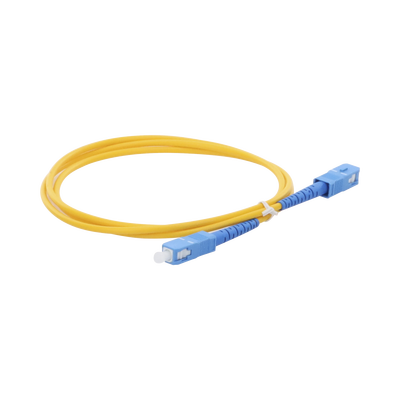[LPSM3SCUSCUS1] Jumper de Fibra Óptica Monomodo SC/UPC-SC/UPC Simplex de 1 Metro (3.28 Pies), 3mm