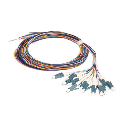 [LP-FO-SM-PIG-12-LCU] Kit de 12 Pigtails LC/UPC Monomodo 2 Metros (6.56 Pies)