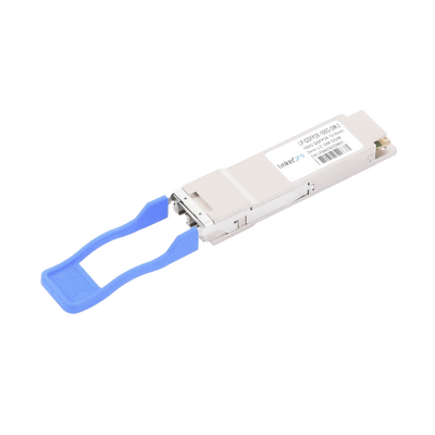 [LP-QSFP28-100G-SM-2] Transceptor Óptico QSFP28 (Mini-Gbic) / Monomodo 1310 nm / 100 Gbps / 100GBASE-LR4 / Conectores LC/UPC Dúplex / DDM / Hasta 2 km