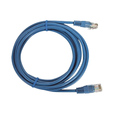 [LP-UT3-200-BU] Cable de Parcheo UTP Cat5e - 2 Metros (6.56 Pies) - Azul