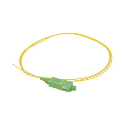 [LP-FO-SCA-01] Pigtail de Fibra Óptica Monomodo SC/APC, Simplex de 1 Metro (3.28 Pies)