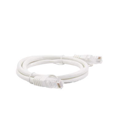 [LP-UT6-100-WH] Cable de Parcheo UTP Cat6 - 1 Metro (3.28 Pies) - Blanco