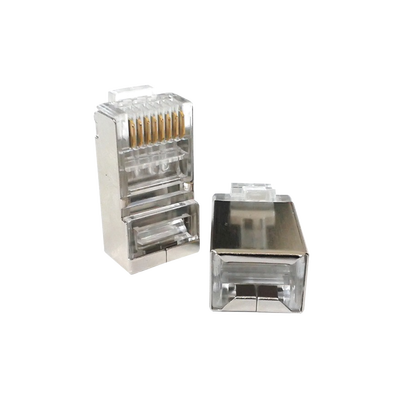 [TC5SW] Conector RJ45 para Cable FTP/STP Categoría 5E - Blindado sin pin a tierra