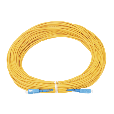 [LPSM3SCUSCUS30] Jumper de Fibra Óptica Monomodo SC/UPC-SC/UPC Simplex de 30 Metros (98.43 Pies), 3mm
