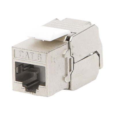 [LP-KJ6S-04] Módulo Jack Keystone Cat6 Blindado (STP) Sin Herramienta (Toolless)