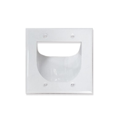 [LP-CR-WPD] Placa Pasa muro de pared empotrable